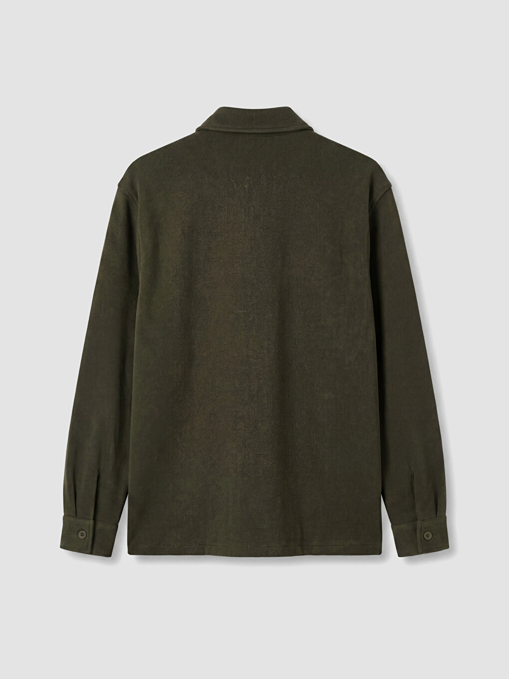 Man Khaki Overshirt-6