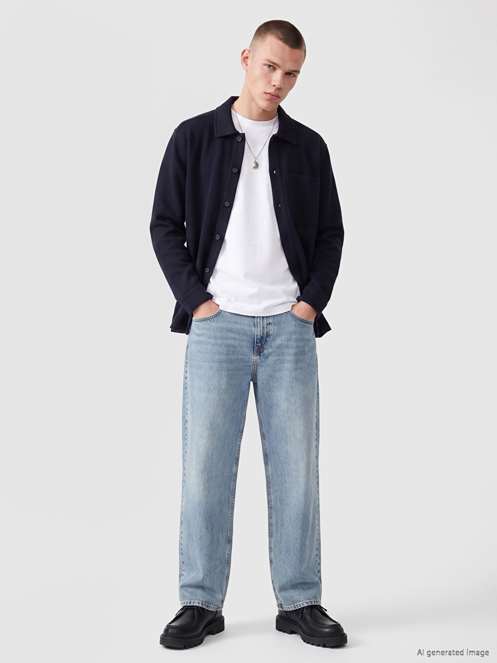 Man Purple Overshirt-1