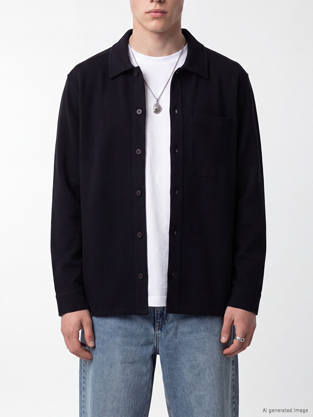 Man Purple Overshirt-2