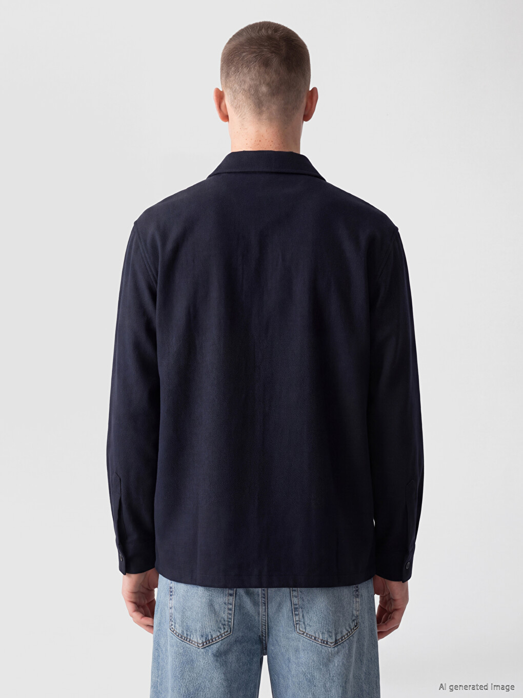 Man Purple Overshirt-3