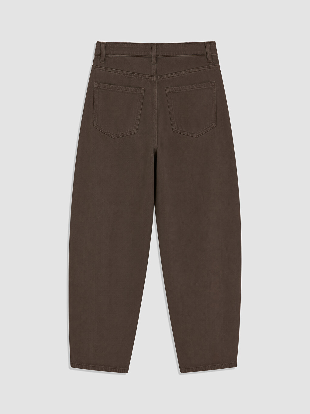 High Waisted Barrel Fit Women's Jeans-6