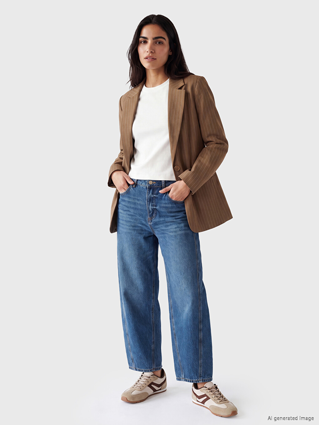 Barrel Fit Women's Jeans