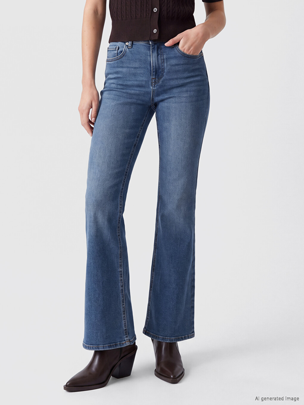 Jean Évasé Femme-2