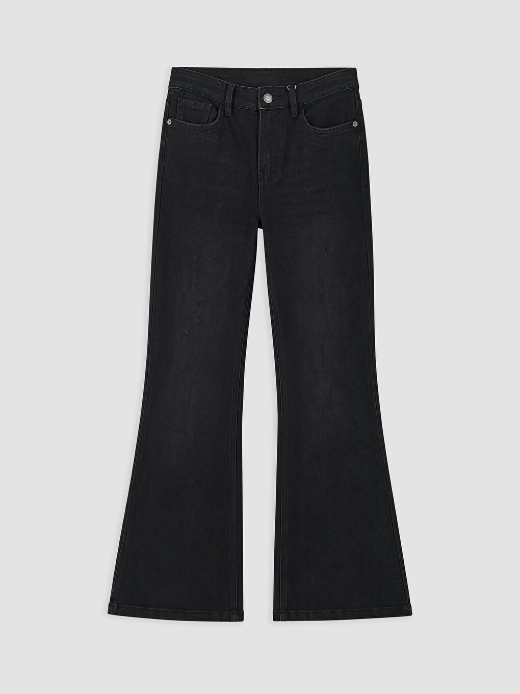 High Waist Flare Fit Women's Jeans-4