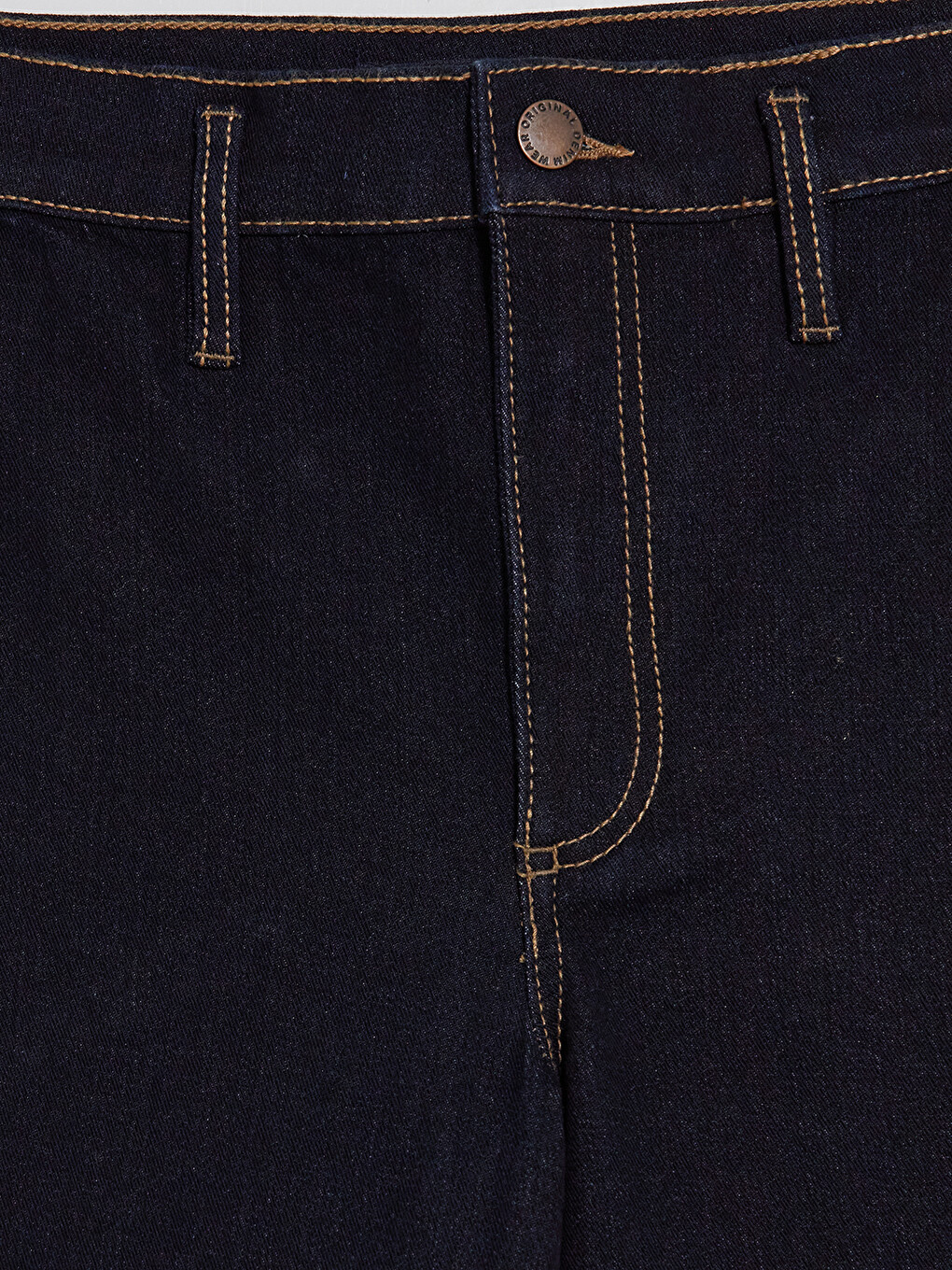 High Waisted Wideleg Women's Jeans-5