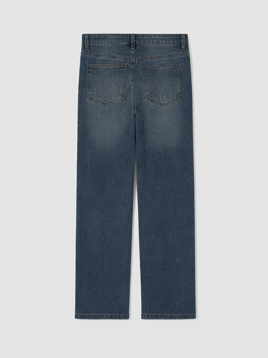 Straight Fit Kadın Jean Pantolon-2