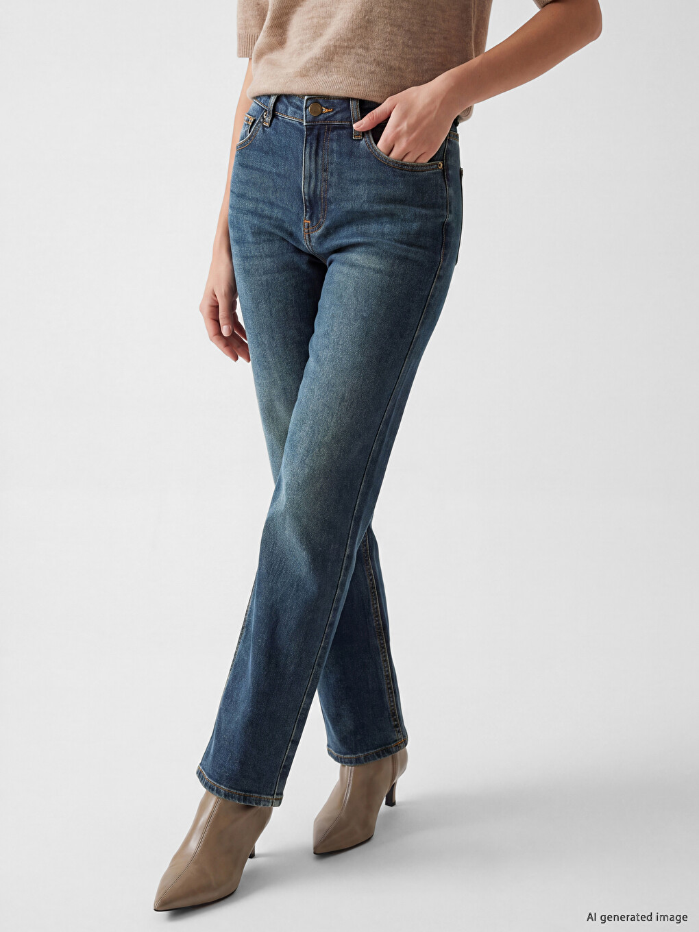 Blugi Indigo Femeie-1
