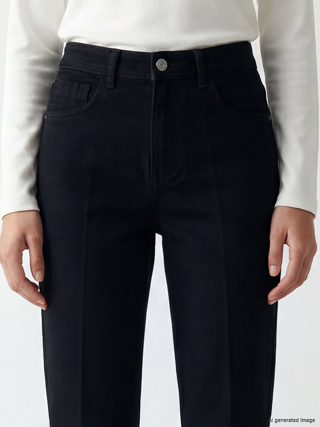 Slim Fit Kadın Jean Pantolon-2