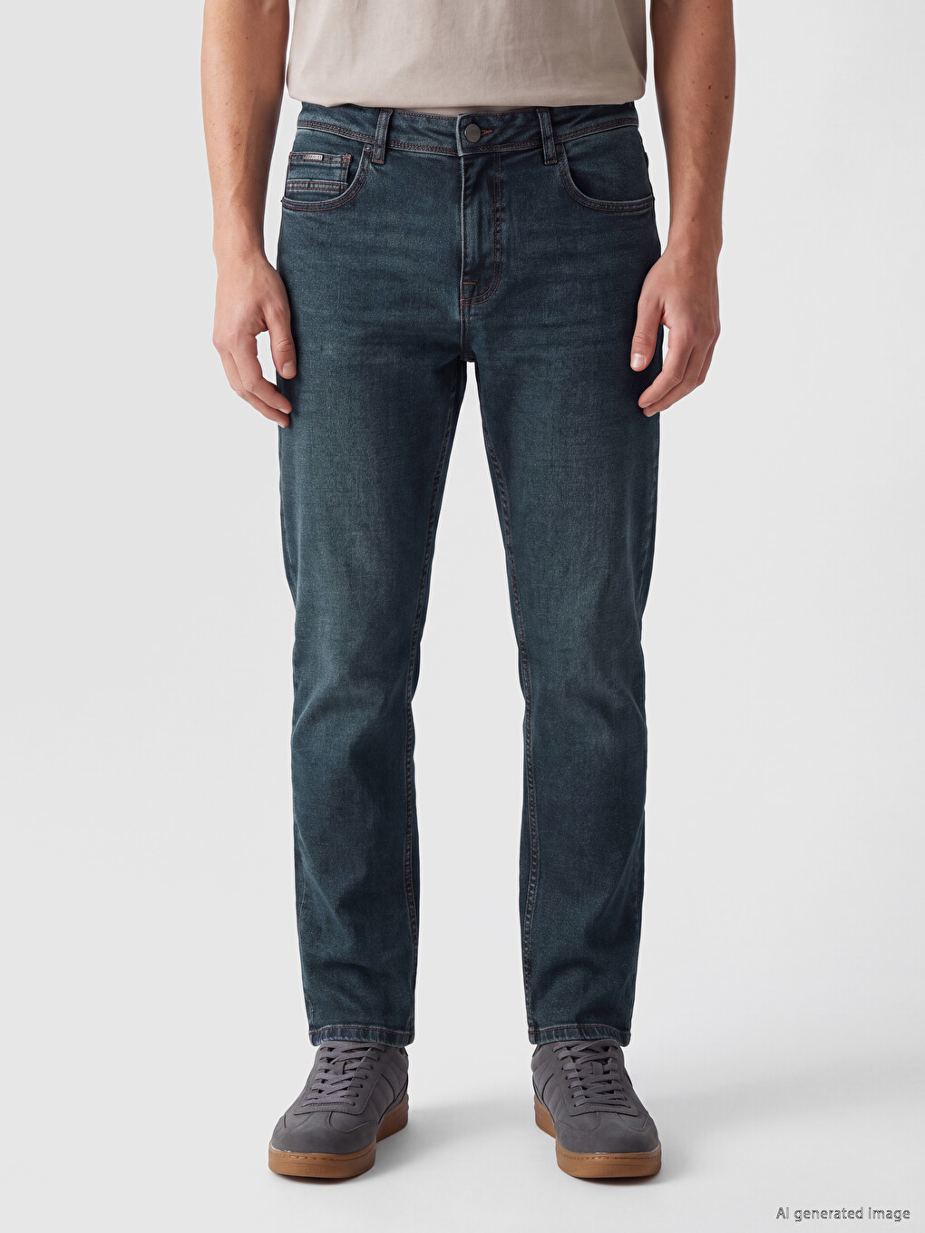 779 Regular Fit Muške Farmerke-1