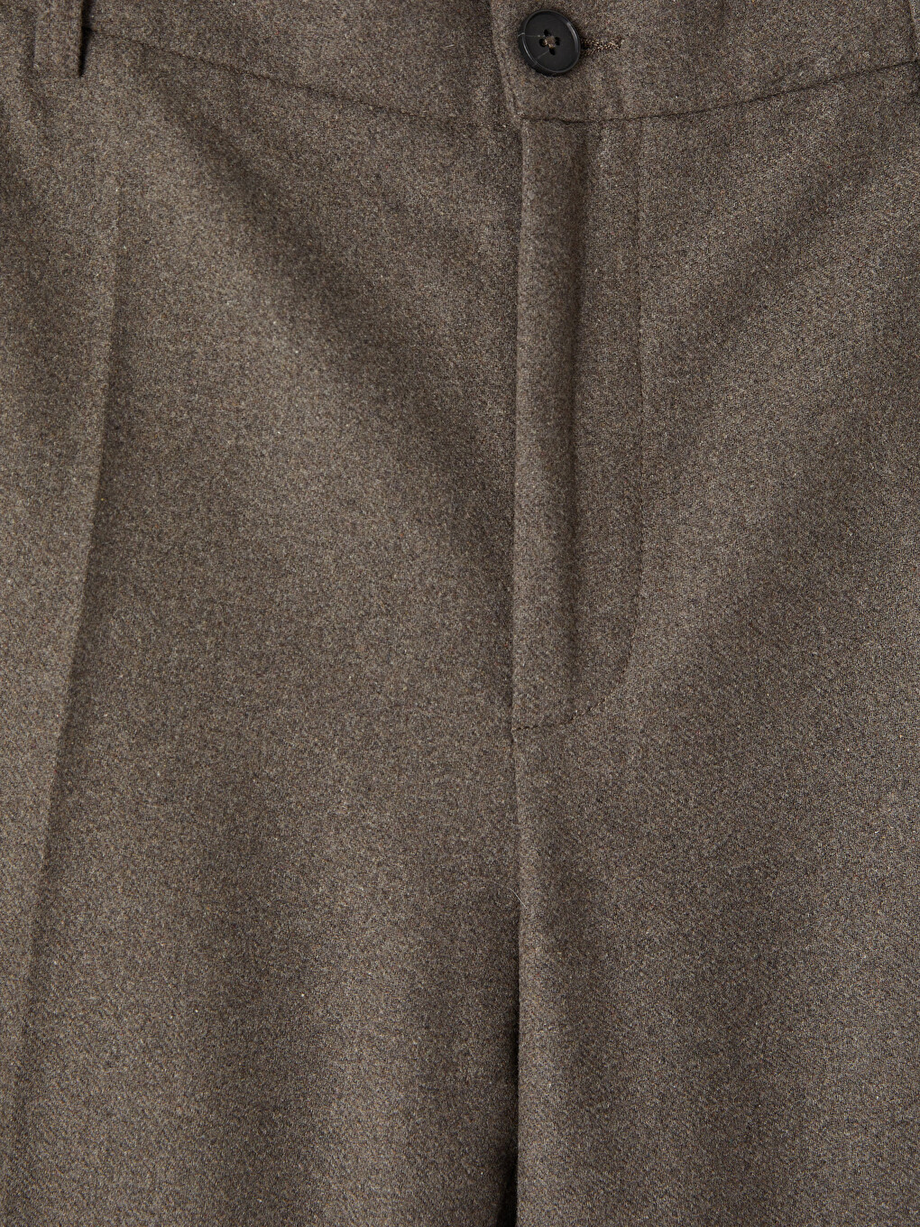Standard Fit Textured Pleated Men's Trousers-1