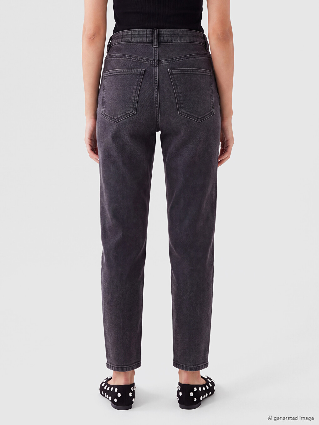 Woman Grey Jeans-3