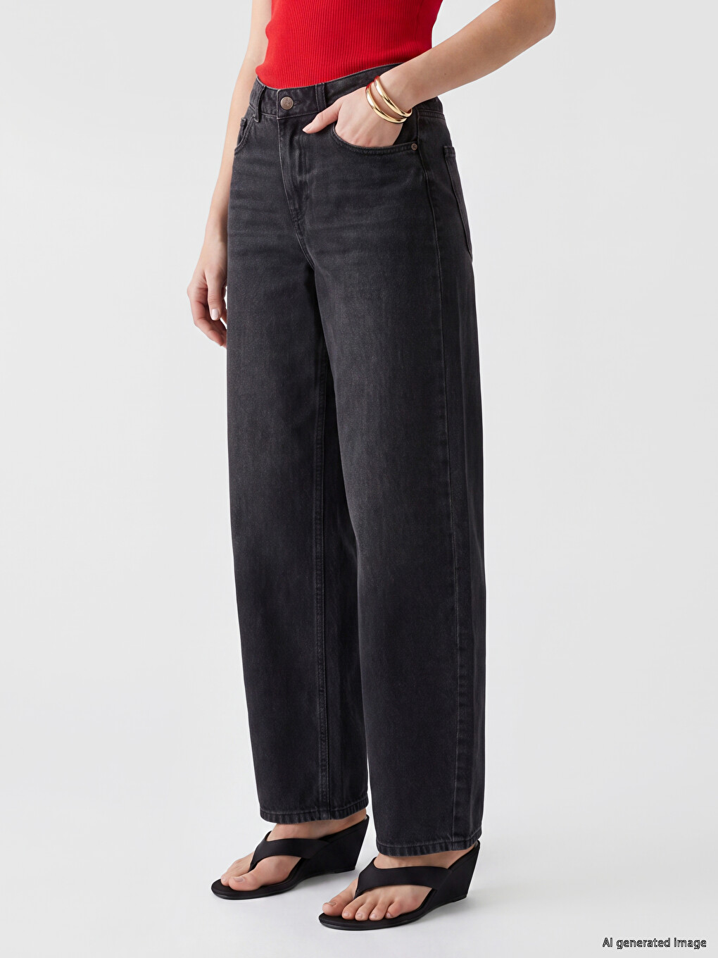 Baggy Fit Women's Jeans-1