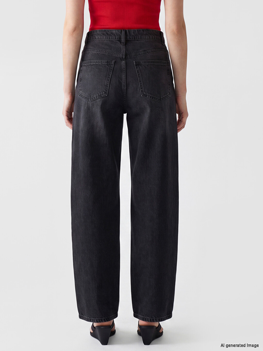 Baggy Fit Women's Jeans-2