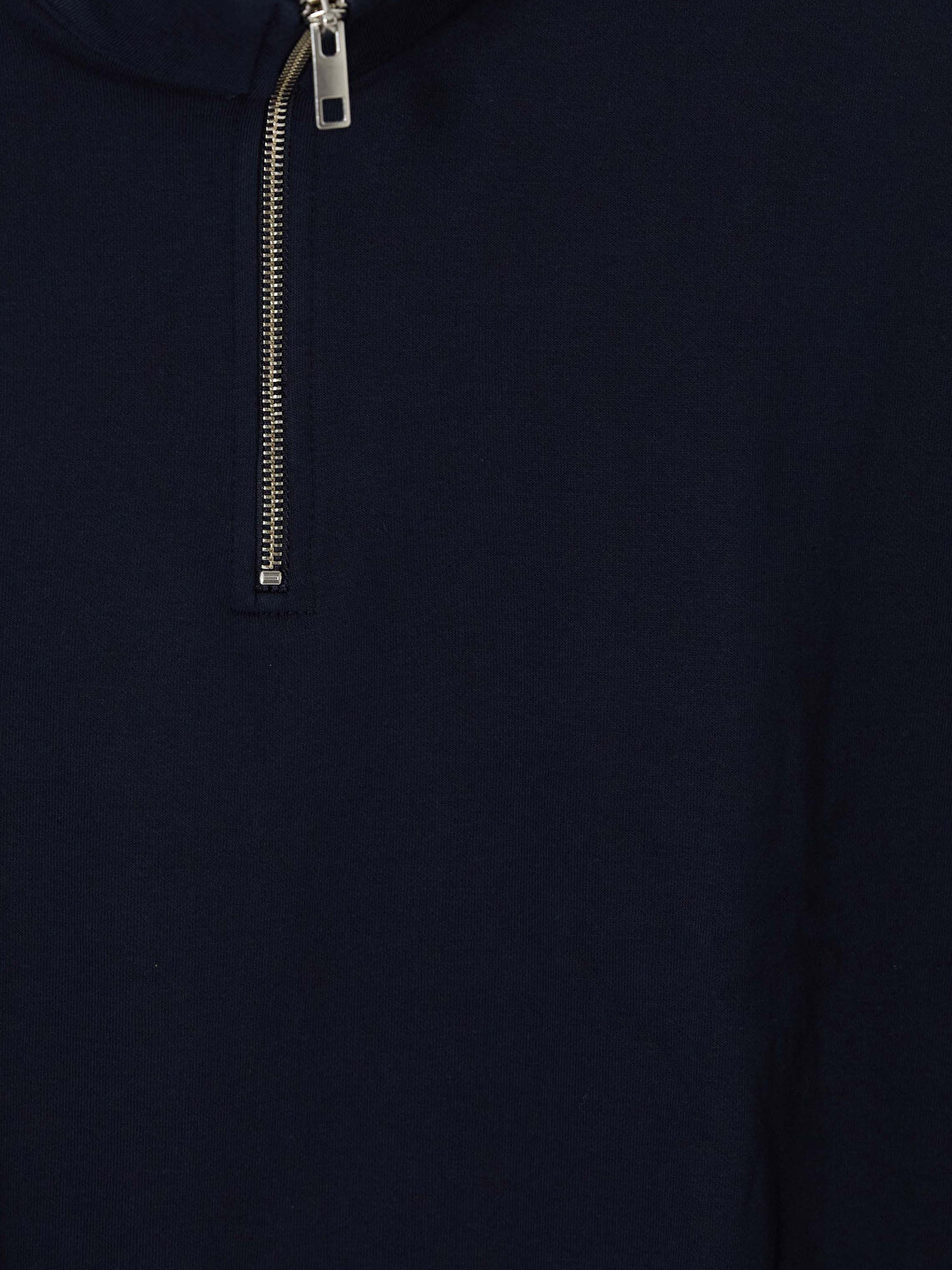 Bluza Sportive E Trashë Me Jakë Të Ngritur Për Burra Sweatshirt-2