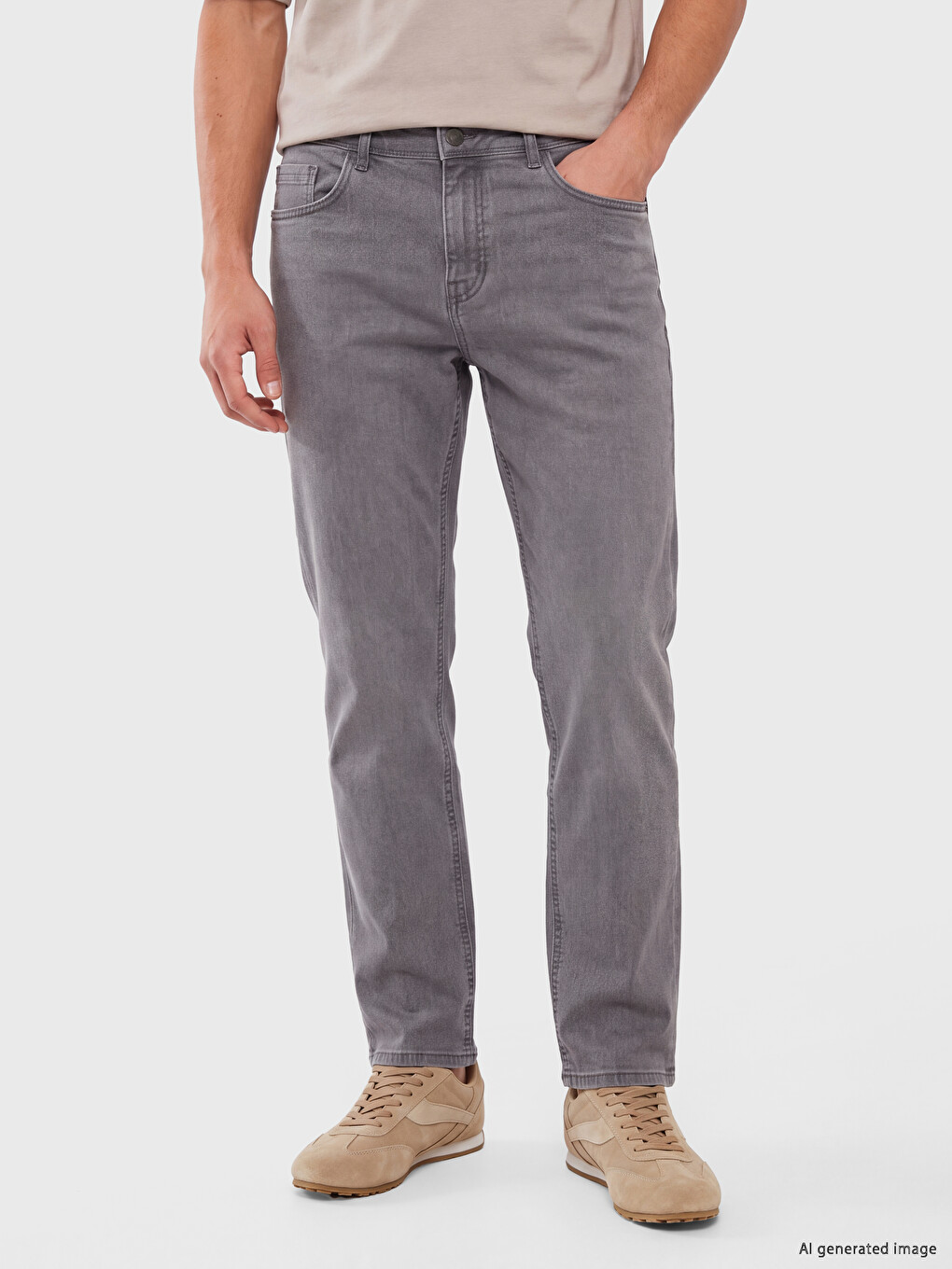 Gri 779 Regular Jean-1