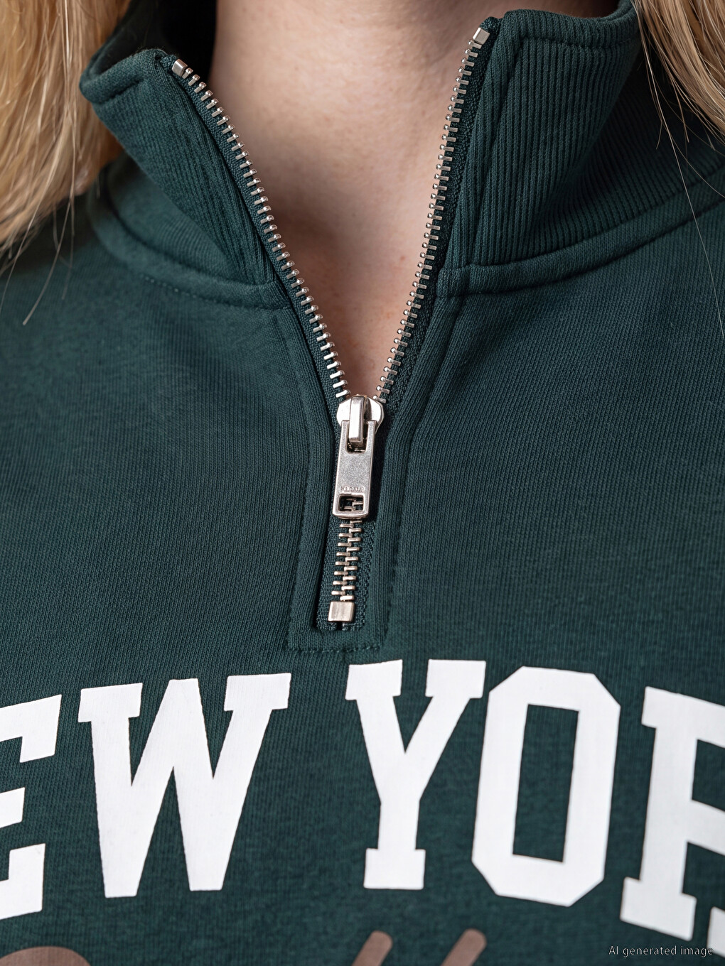 Femër Jeshil Sweatshirt-2