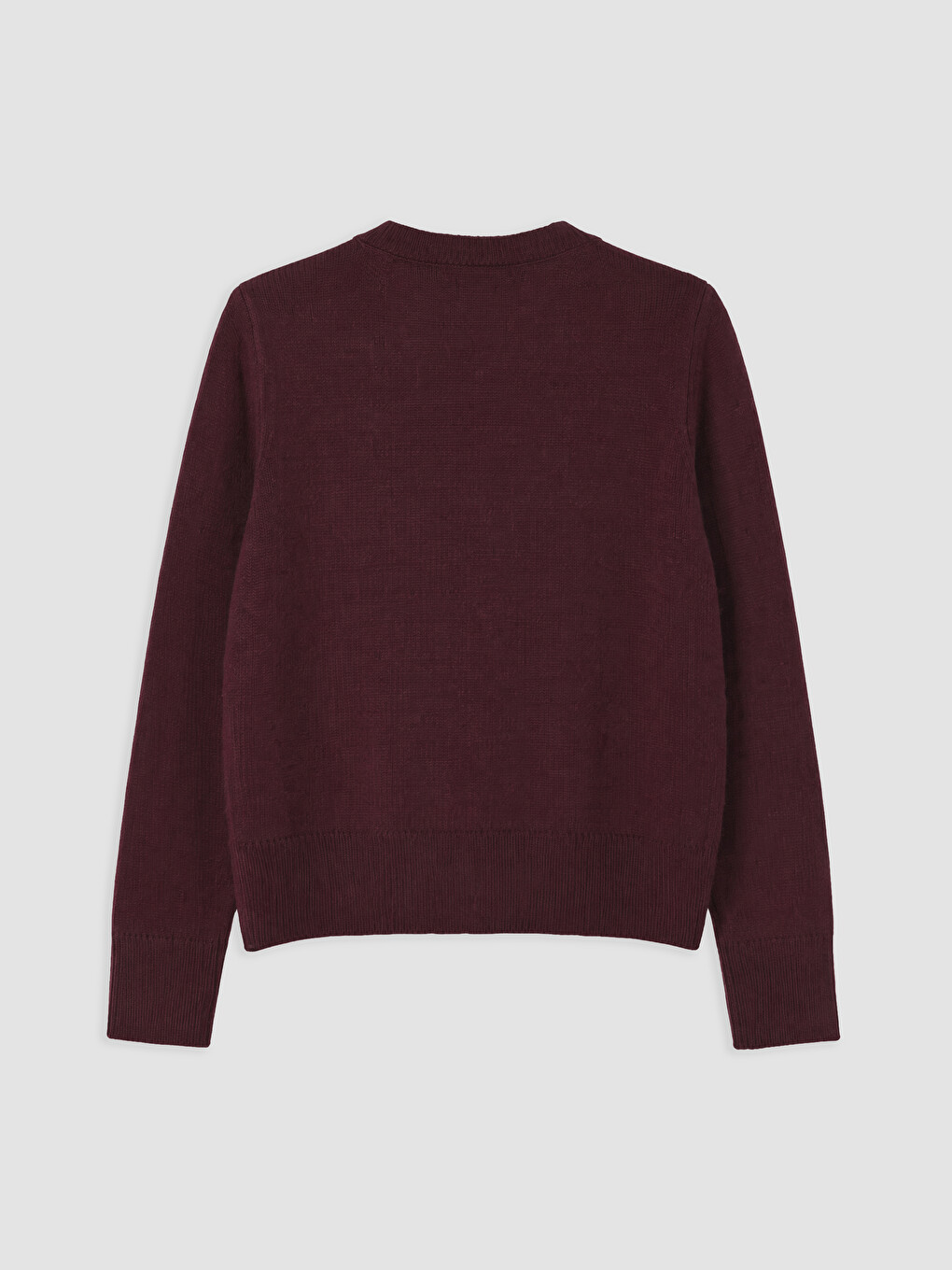Cardigan Tricotat Cu Guler Rotund Pentru Femei-5