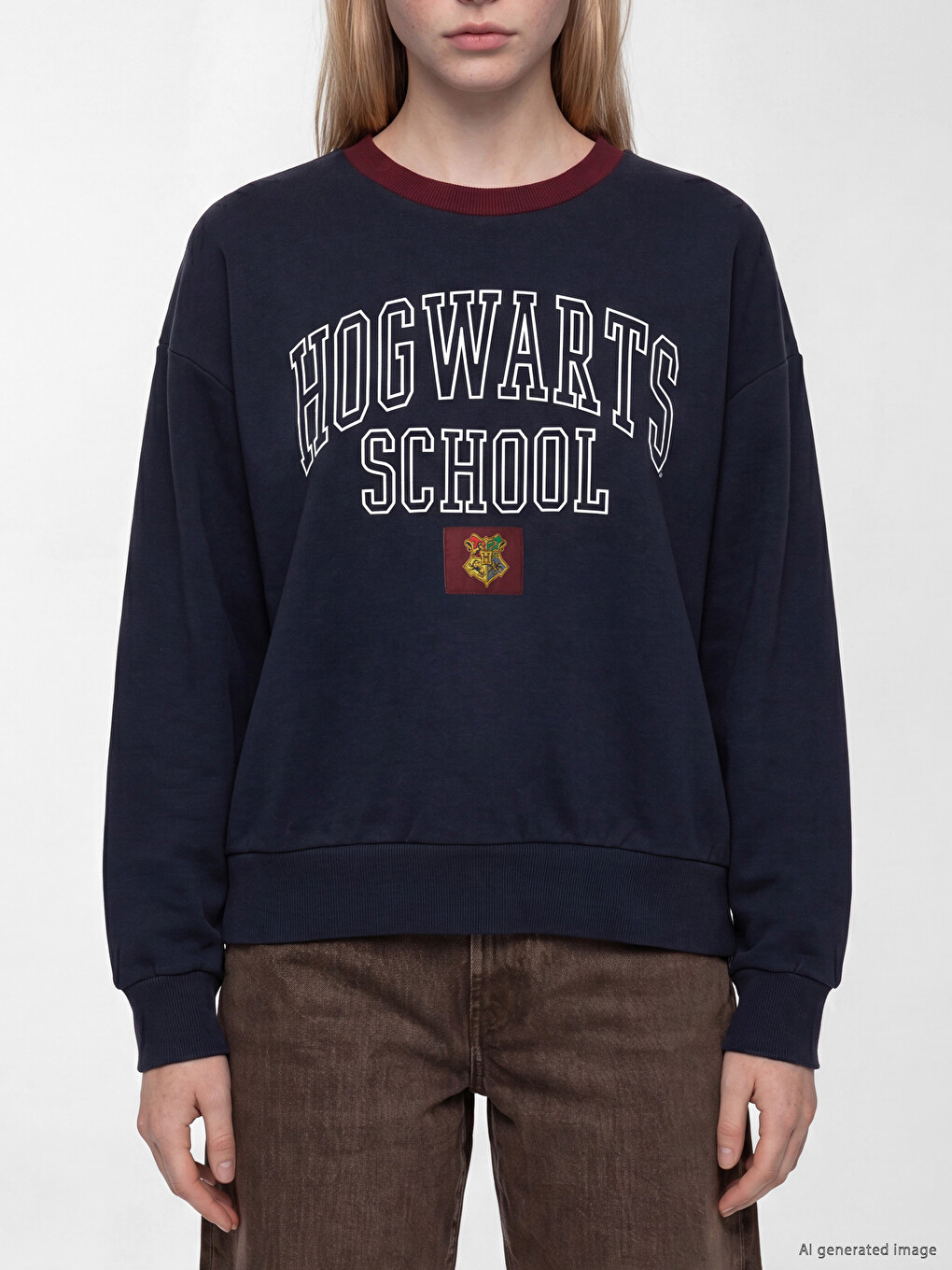 Harry Potter Printed Women's Sweatshirt-2
