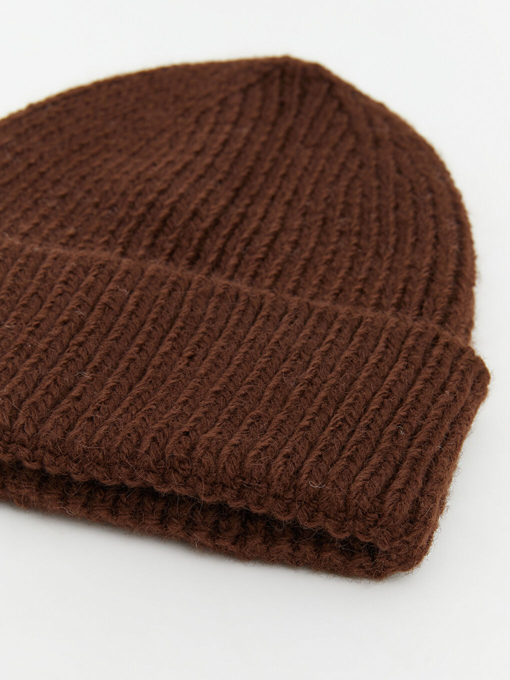 Kahverengi Kız Çocuk Triko Bere-2