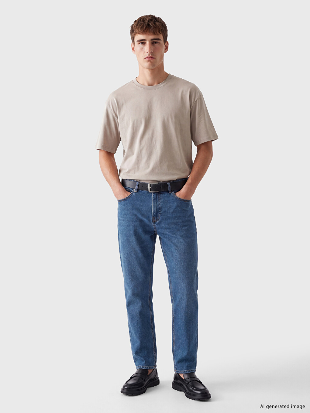 İndigo 790 Relax Fit Erkek Jean Pantolon-1
