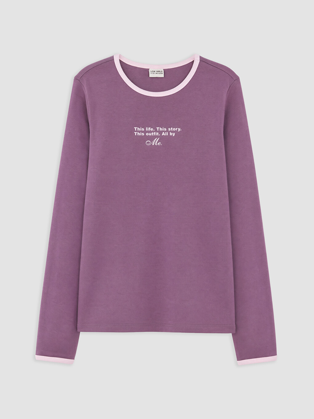 Girl Plum T-shirt