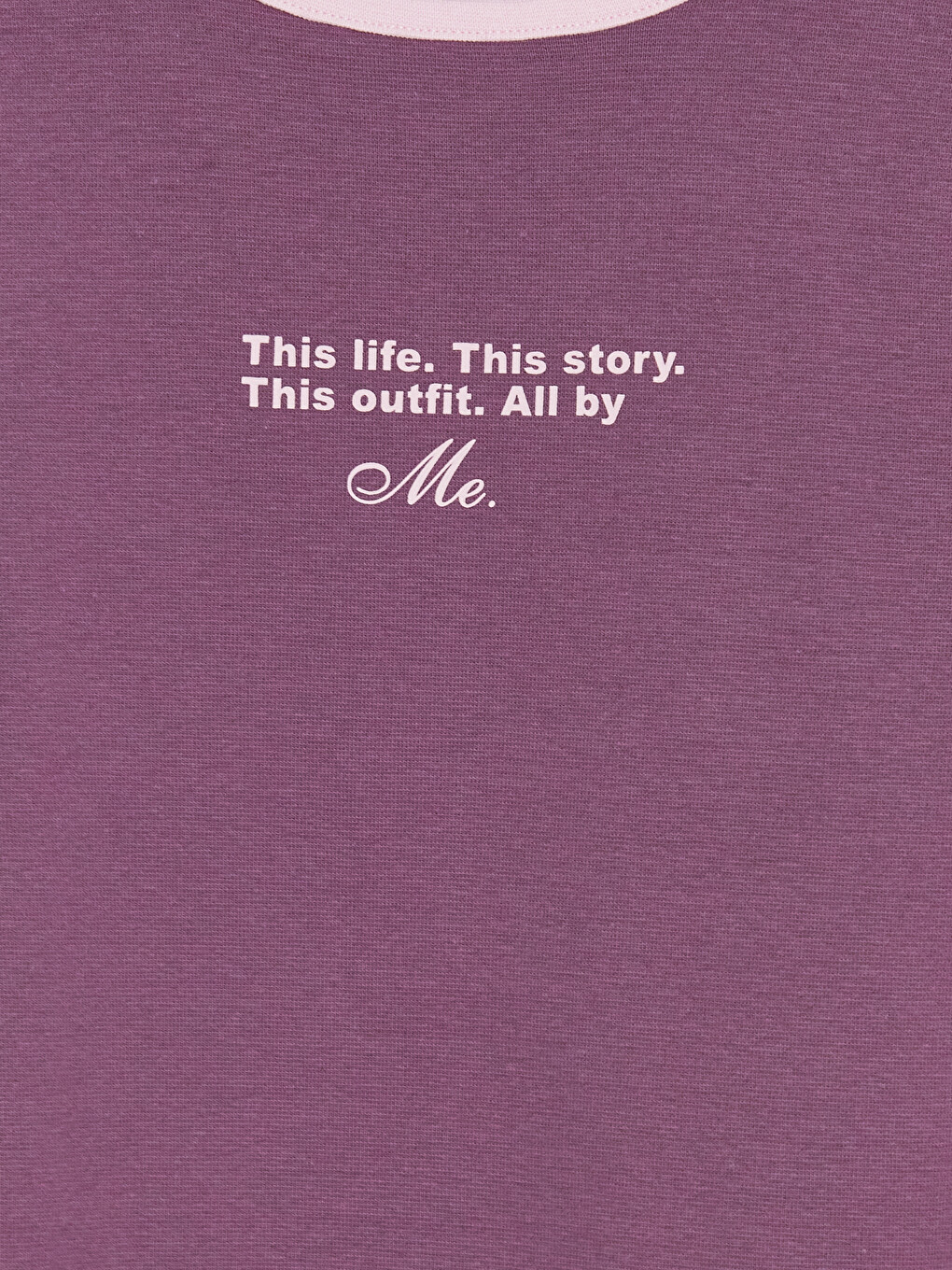 Girl Plum T-shirt-2