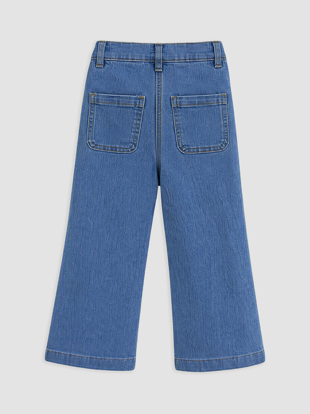 Heart Printed Girls' Jeans-1