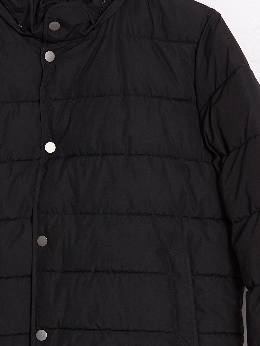 Man Black Puffer Coat-6