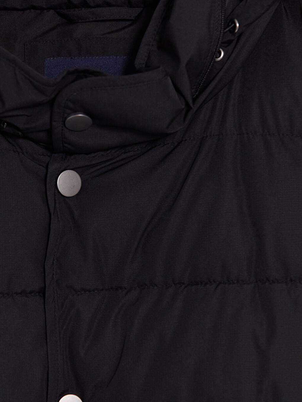 Man Black Puffer Coat-7