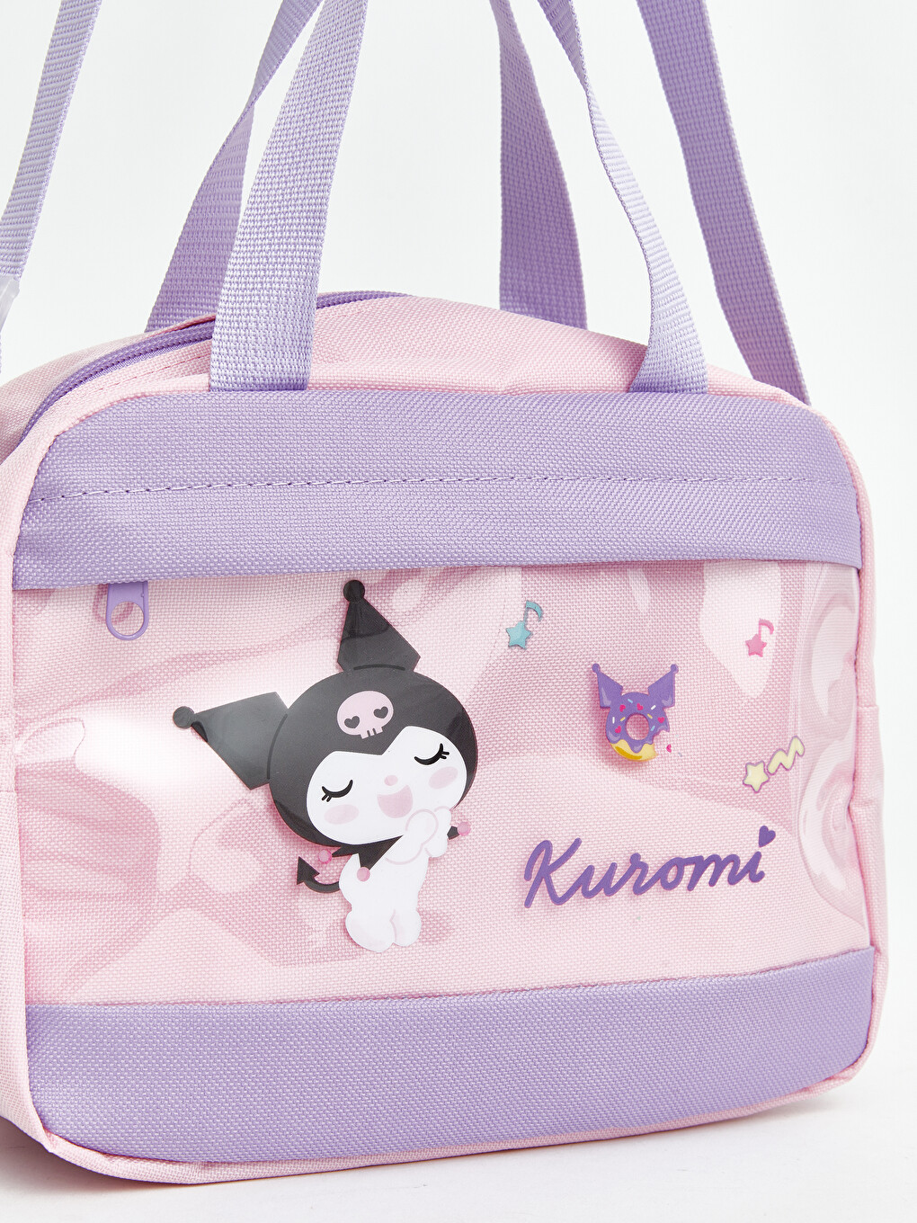 Kuromi Printed Girls' Lunch Bag-2
