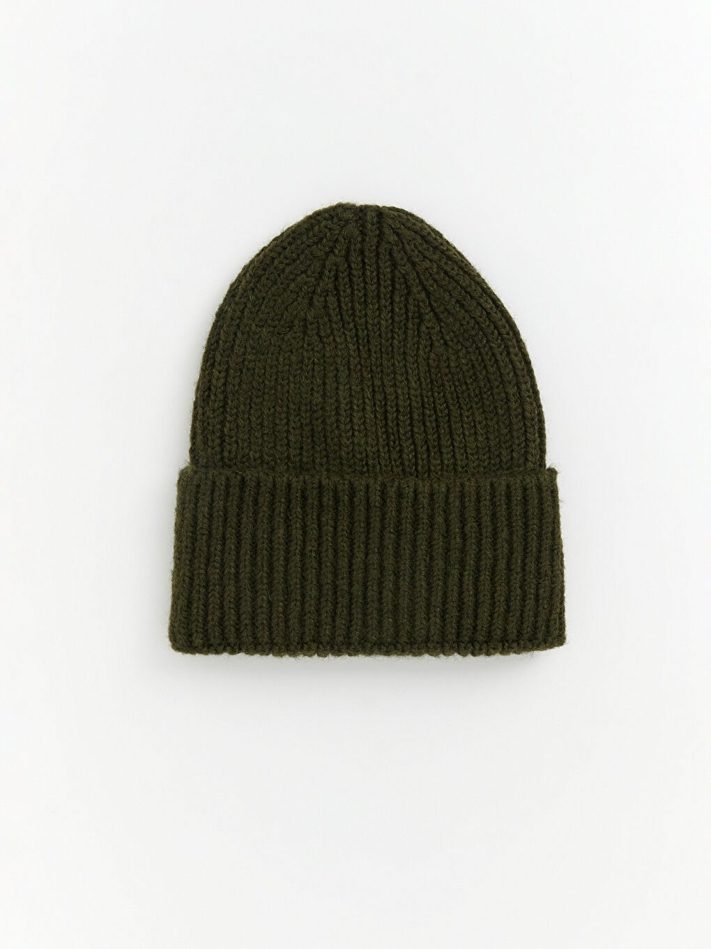 Haki Erkek Çocuk Triko Bere 