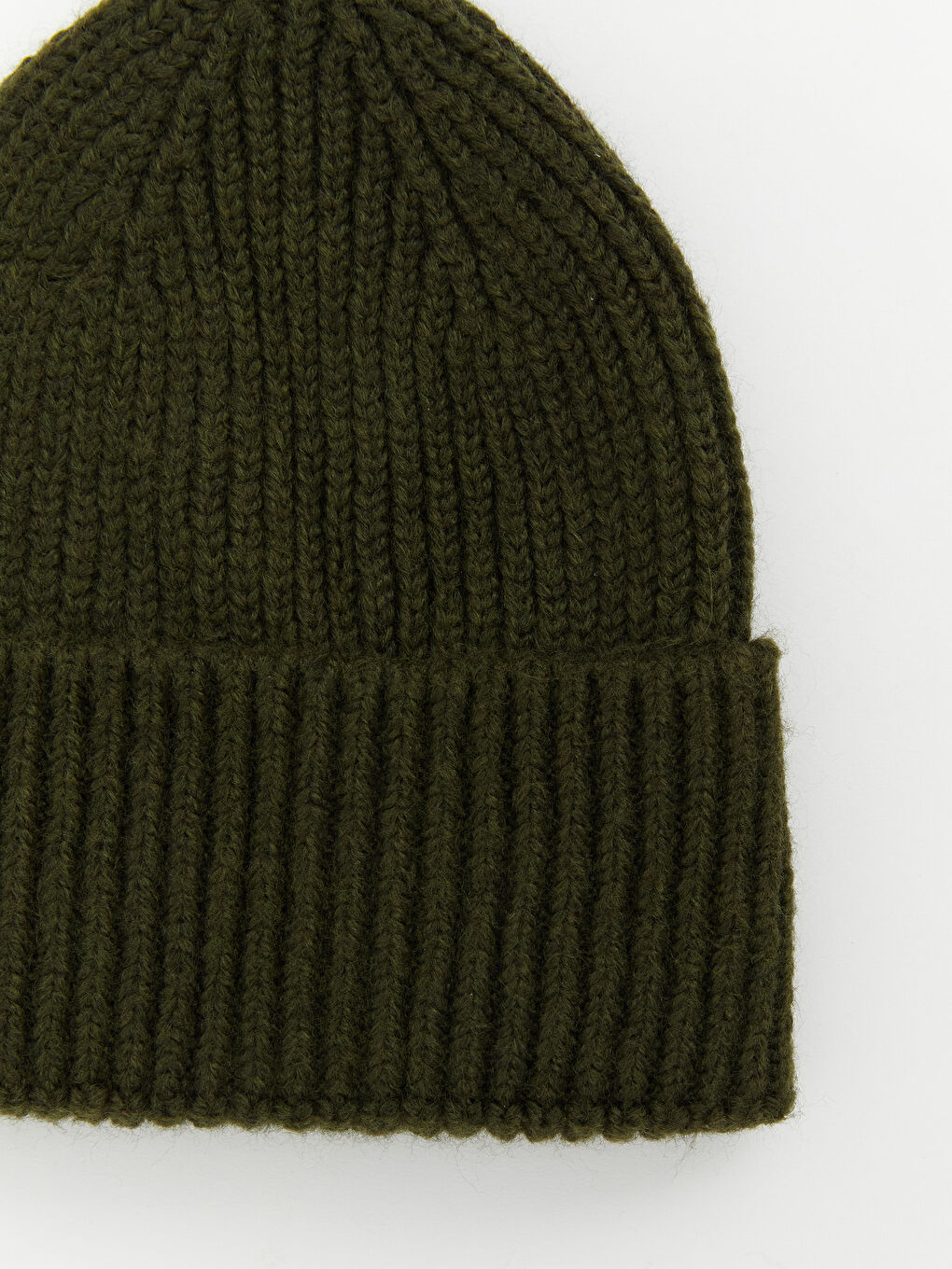 Haki Erkek Çocuk Triko Bere -1