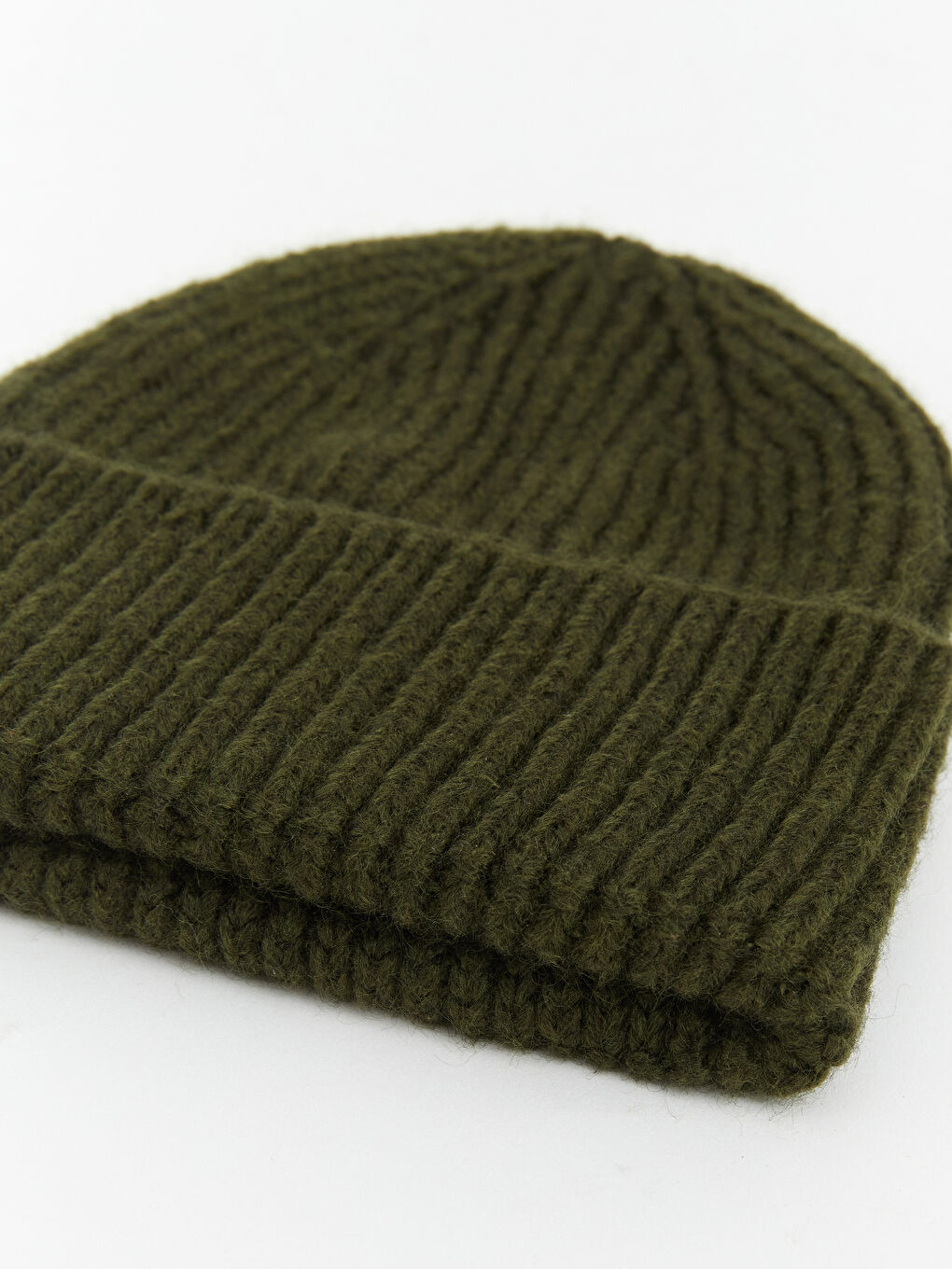 Haki Erkek Çocuk Triko Bere -2