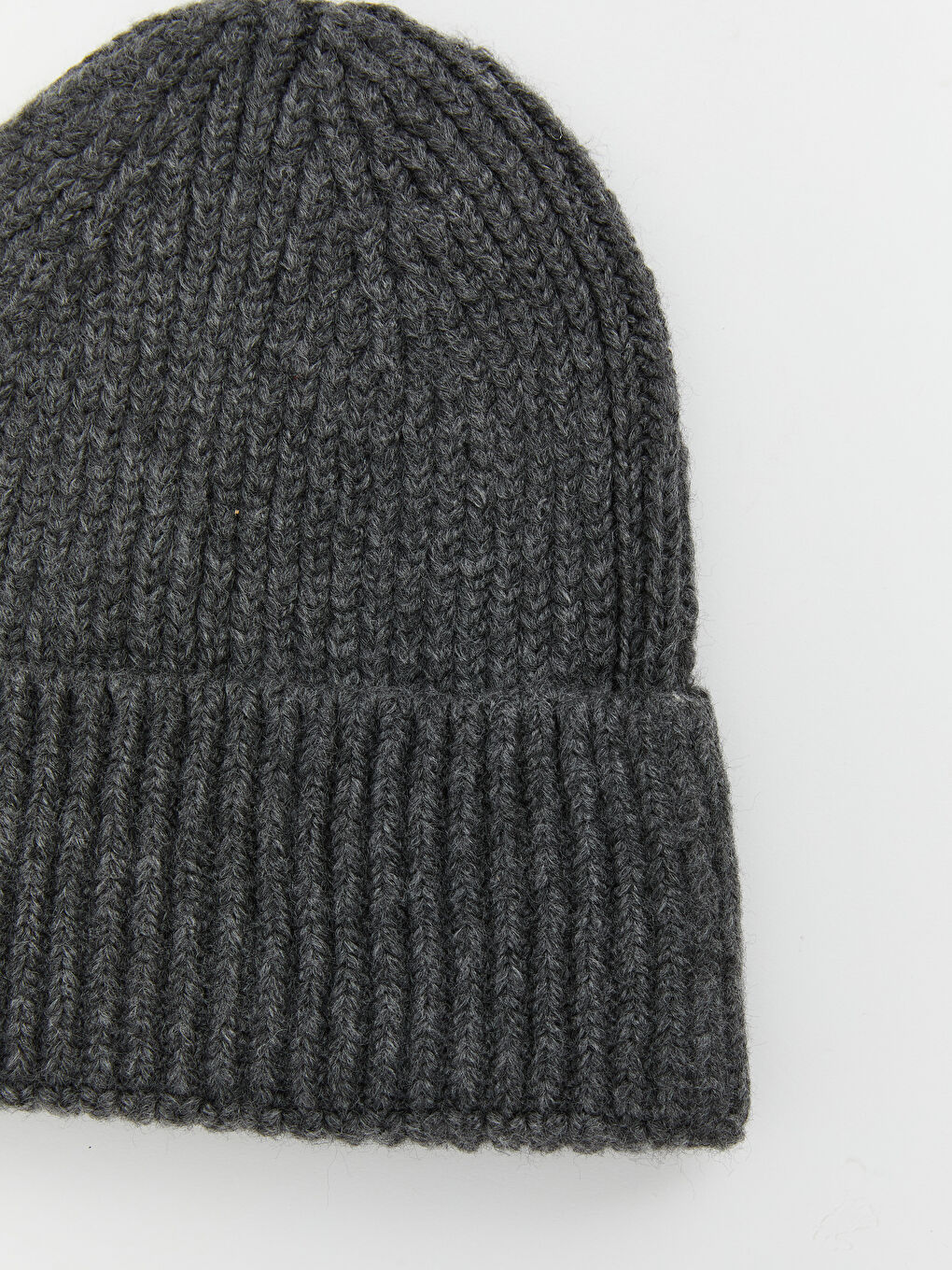 Antrasit Erkek Çocuk Triko Bere -1