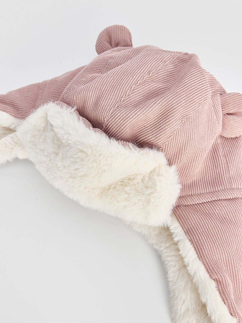Plush Lined Baby Girls' Beanie-2