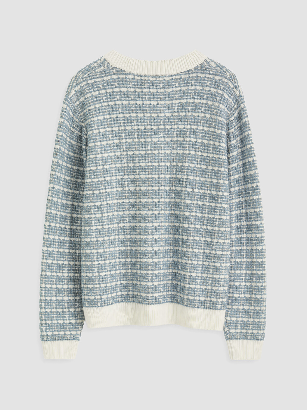 Cardigan Tricotat Pentru Femei Cu Model Cu Guler Rotund Basic-5