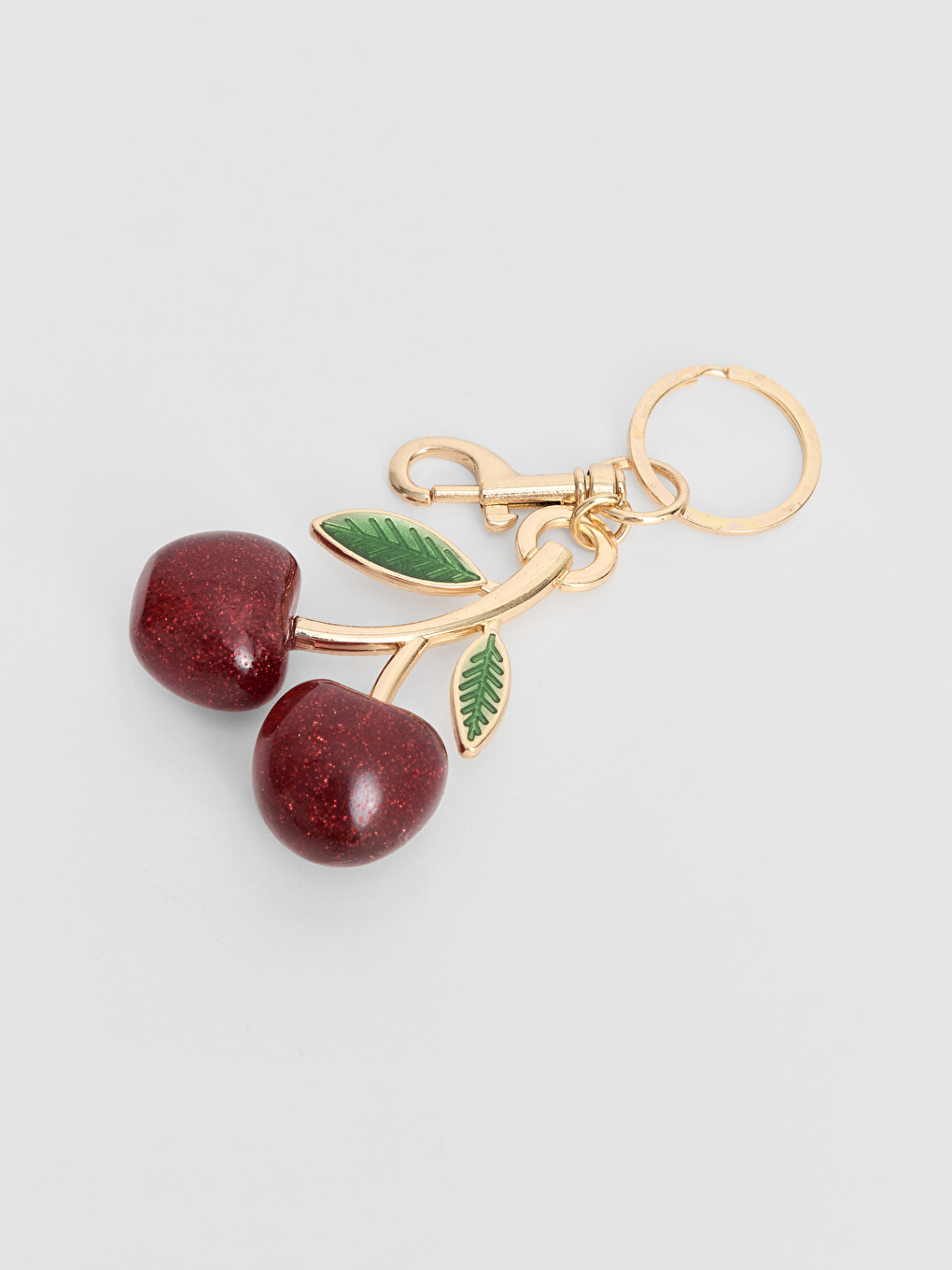 Porte-clés Femme À Motif Cerise-1
