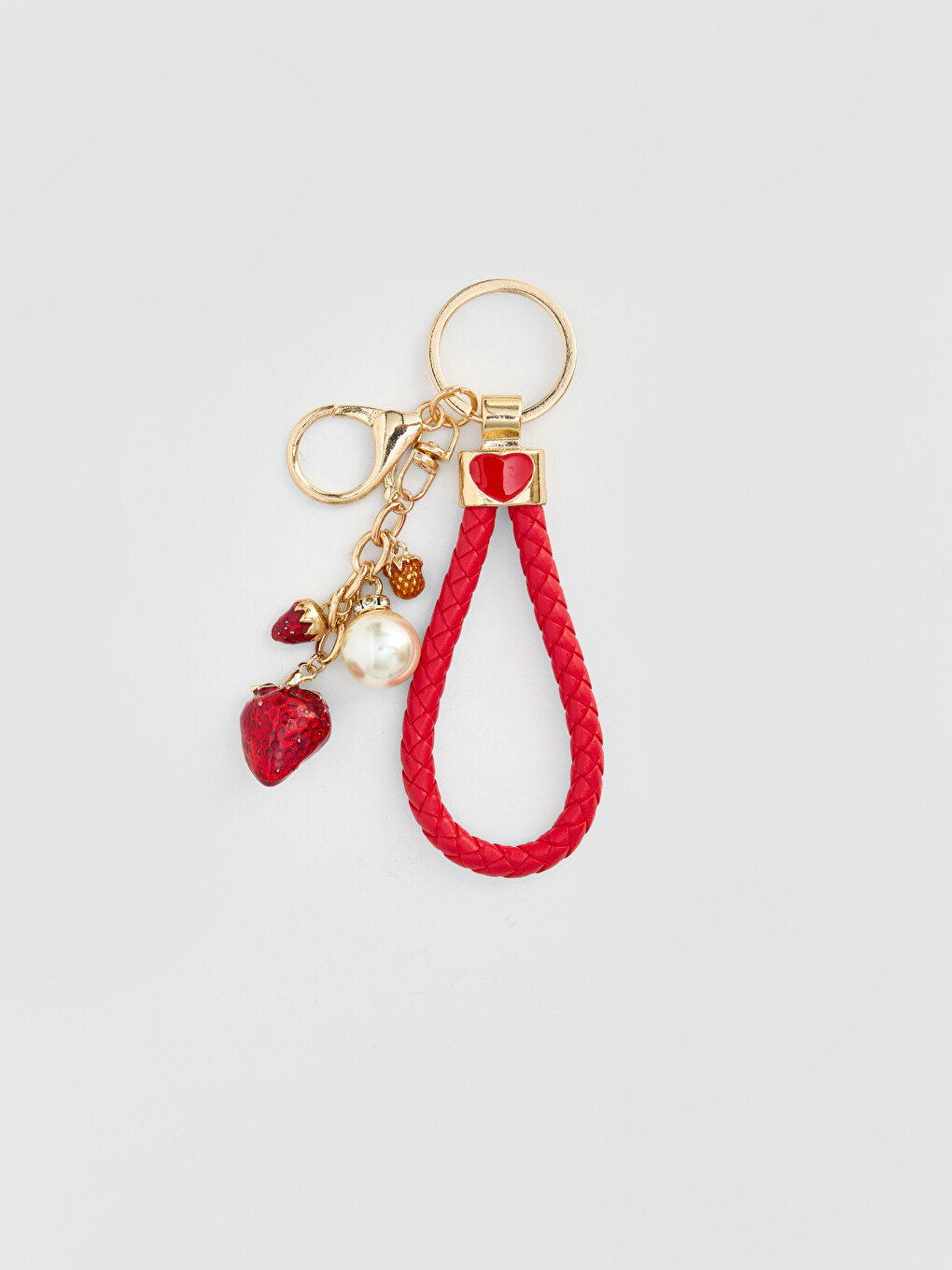Heart Figured Bag Charm
