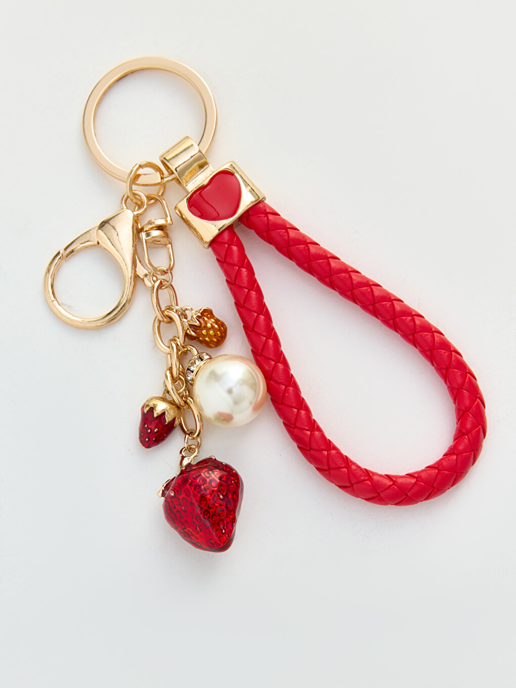 Heart Figured Bag Charm-1