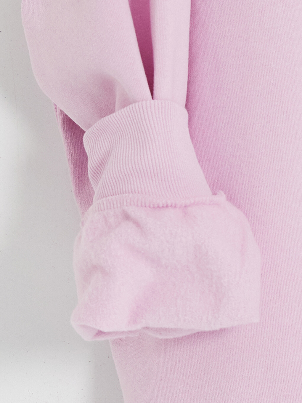 Stitch Printed Girls' Thick Sweatshirt-1