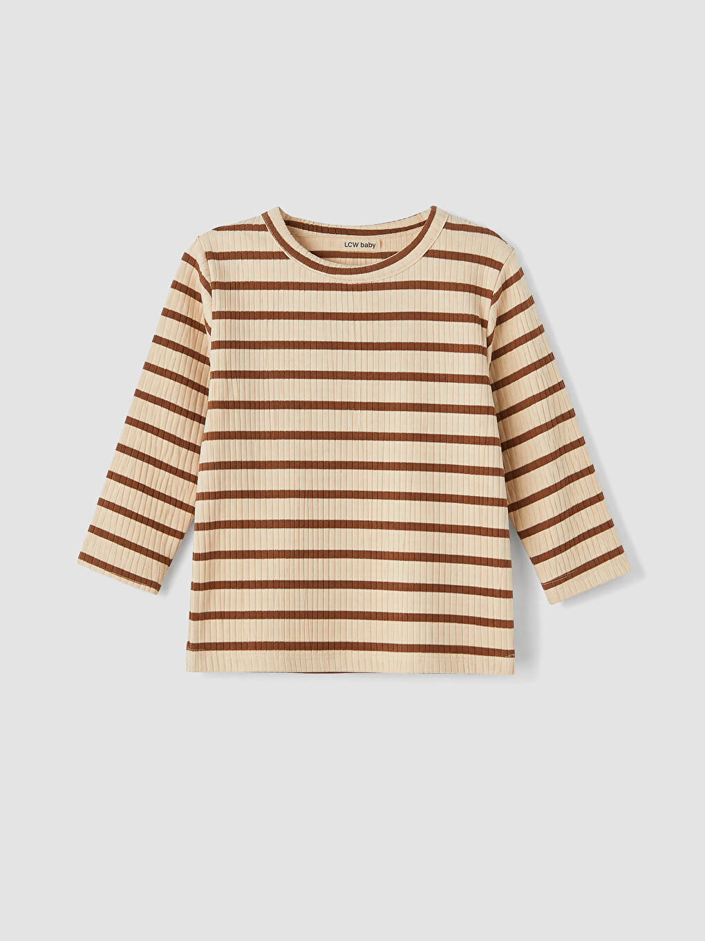 Crew Neck Long Sleeve 3-pack Baby Boys' T-shirt-1