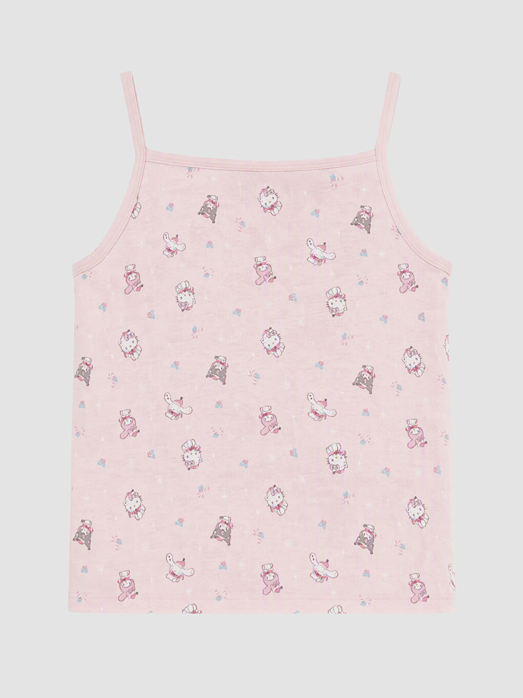 Strappy Girls' Underwear Vest 2 Pack-3