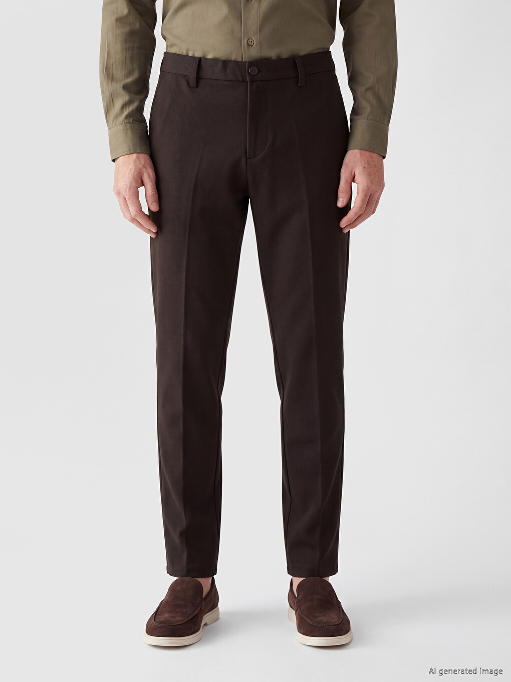 Regular Fit Men's Trousers-1