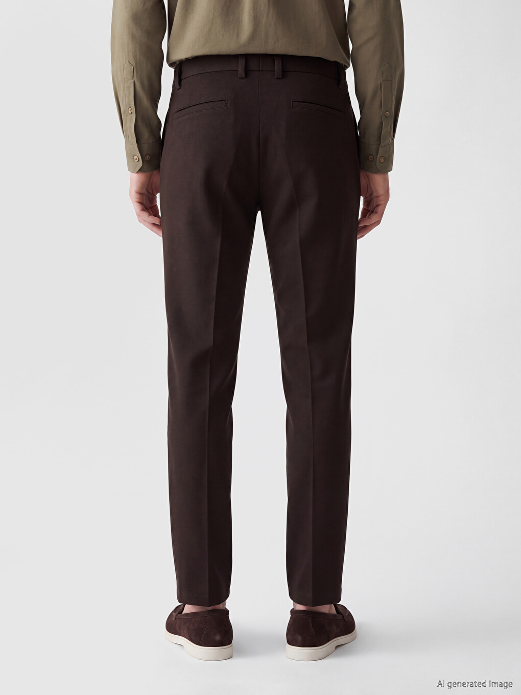 Regular Fit Men's Trousers-3