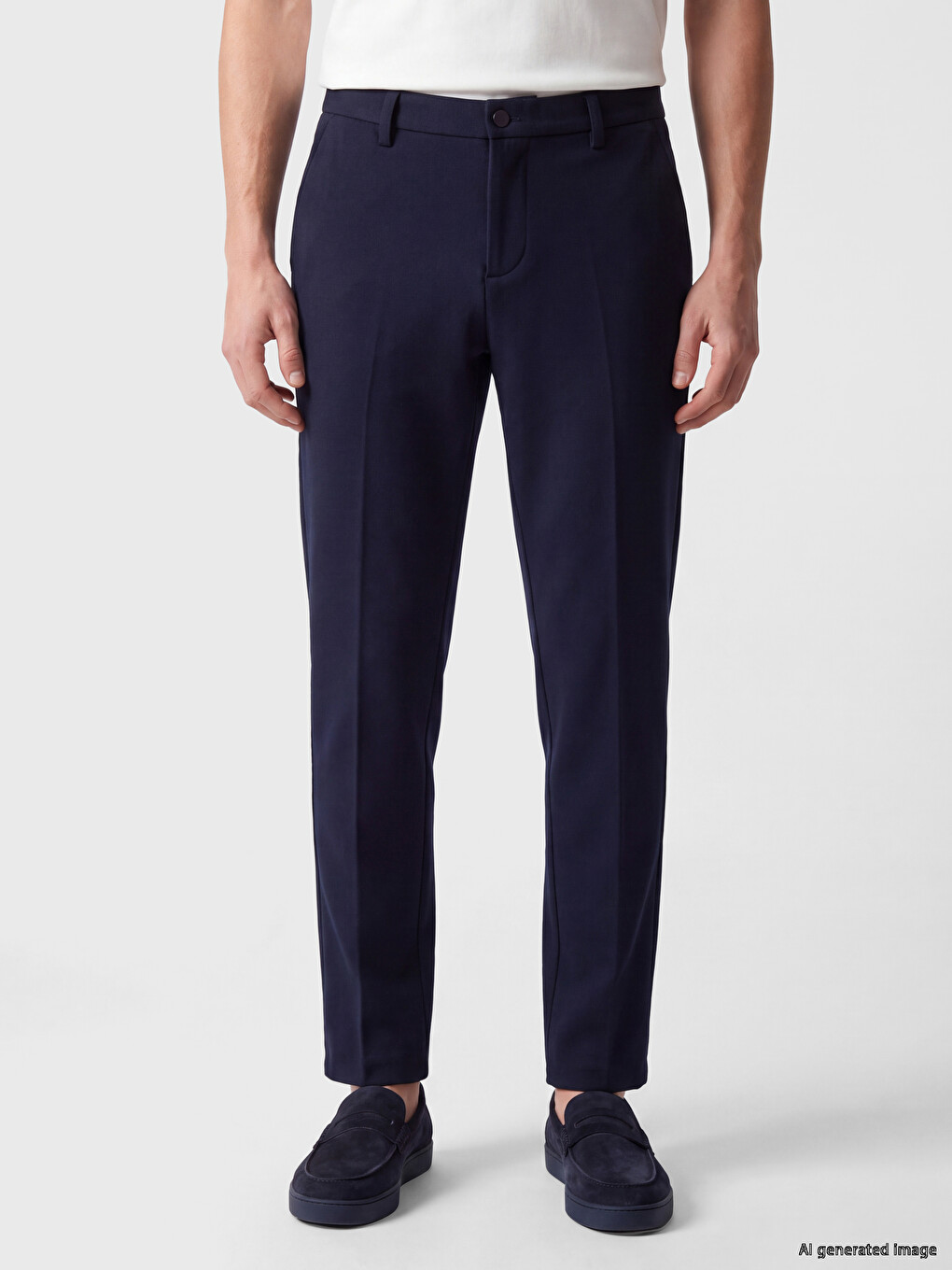 Regular Fit Men's Trousers-1