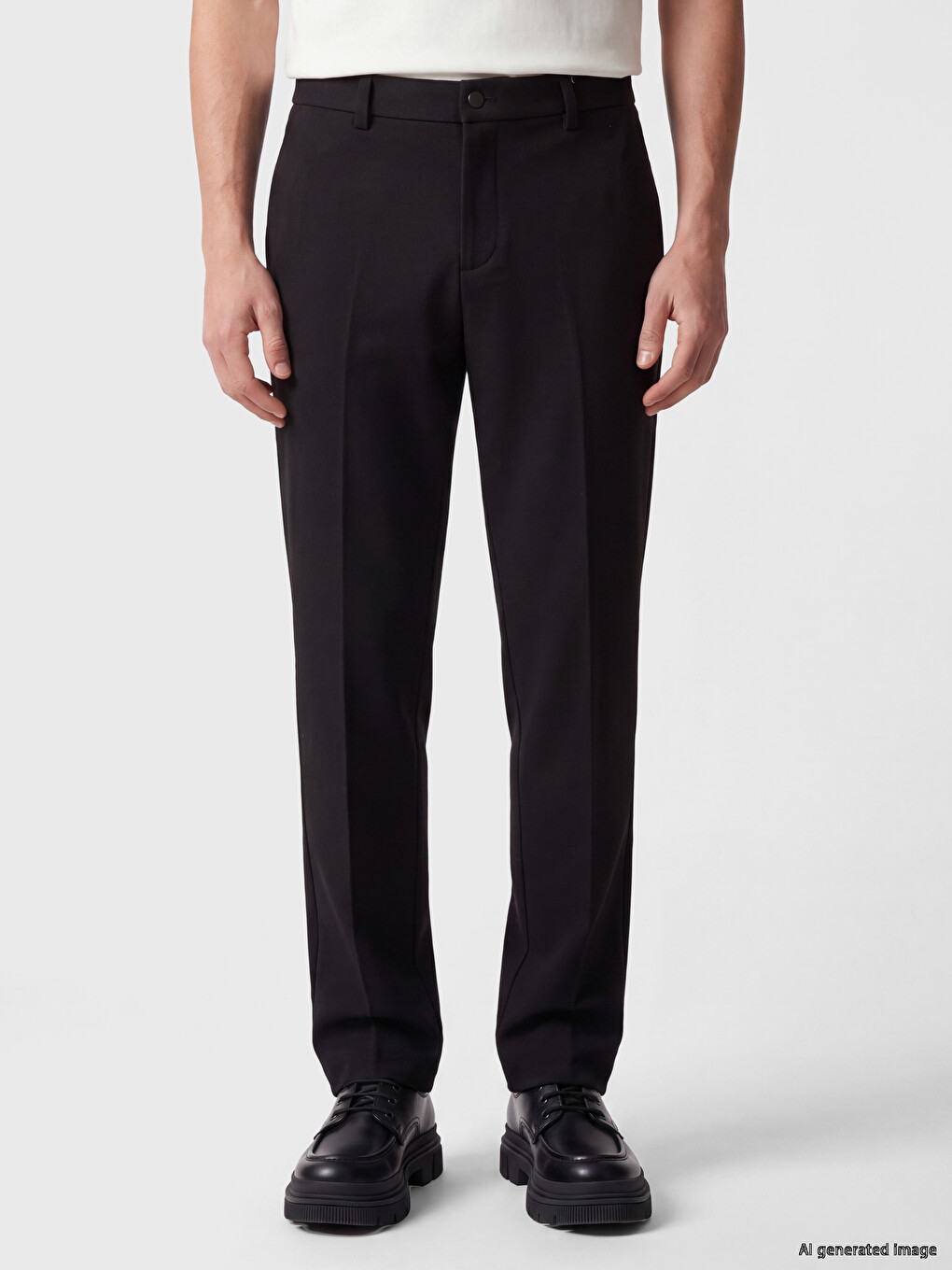 Regular Fit Men's Trousers-1
