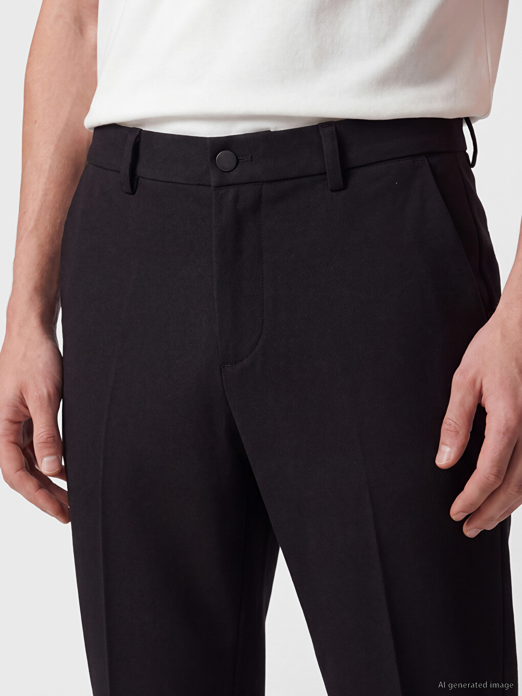 Regular Fit Men's Trousers-2