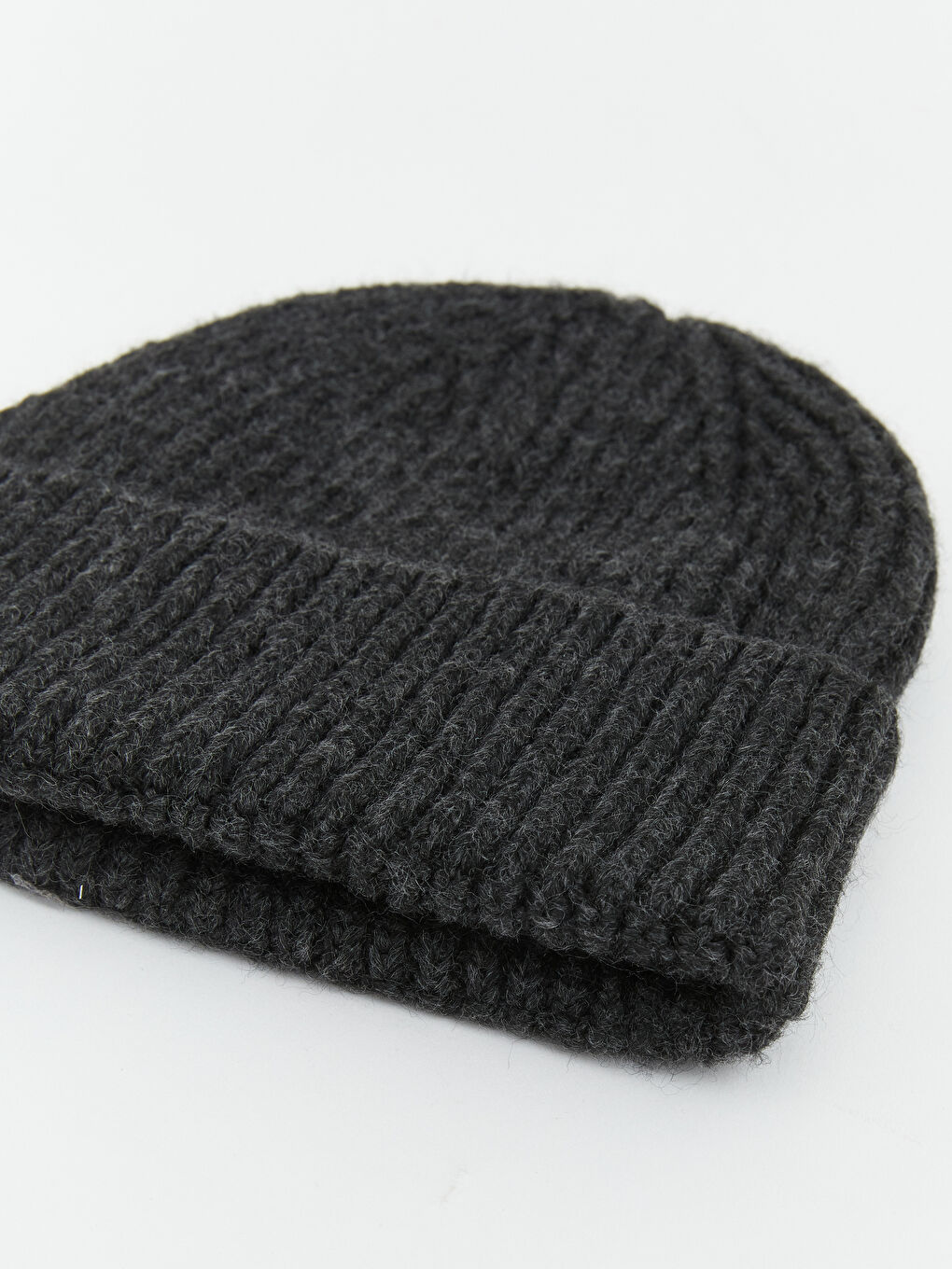 Antrasit Basic Kız Çocuk Triko Bere-2