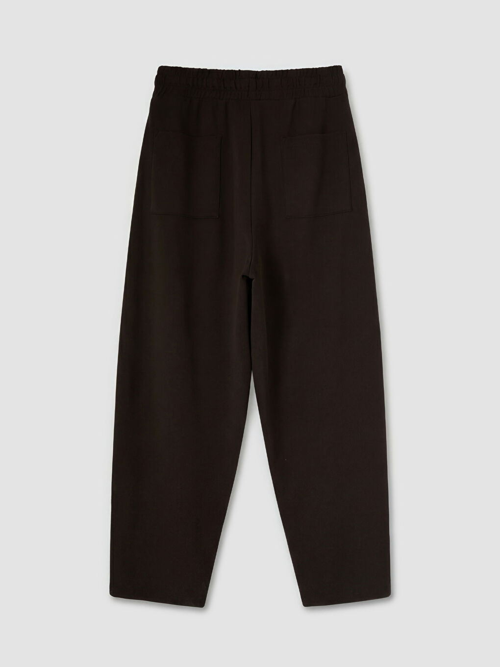 Kahverengi Rahat Kalıp Erkek Eşofman Altı-1