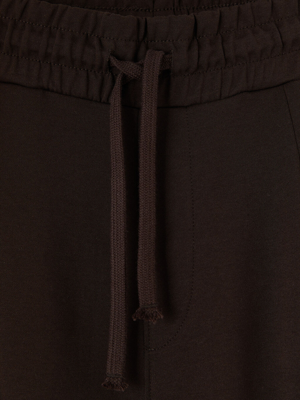 Kahverengi Rahat Kalıp Erkek Eşofman Altı-2